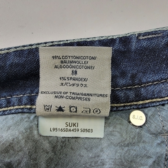 Silver Jeans Suki Bootcut Low Rise Western Cowgirl Denim Blue Jeans Sz 26 - Picture 15 of 15